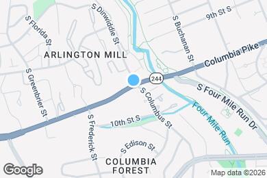 Map image of the property - 5008 Columbia Pike