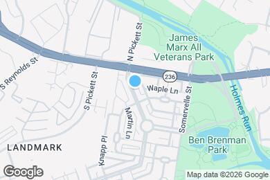 Map image of the property - 126 Cameron Station Blvd