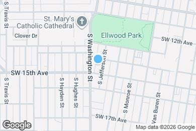 Map image of the property - 1404 S Jefferson St