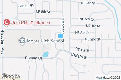Map image of the property - 301 N Morgan Dr