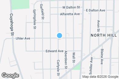 Map image of the property - 795 Carlysle St