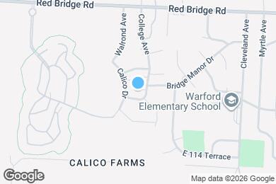 Map image of the property - 11260 College Ave