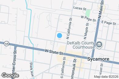 Map image of the property - 329 W Exchange St