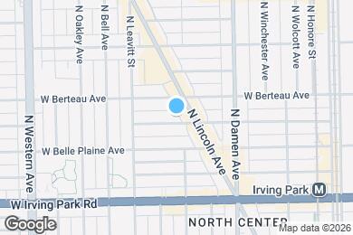 Map image of the property - 2118 W Warner Ave