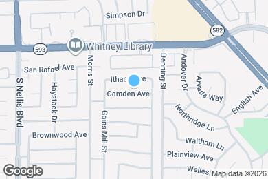 Map image of the property - 5322 Camden Ave