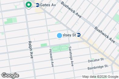 Map image of the property - 906 Hancock St