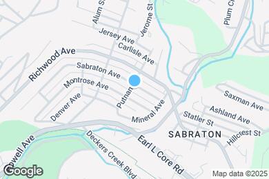 Map image of the property - 1302 Sabraton Ave