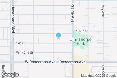 Map image of the property - 4081 W 141st St