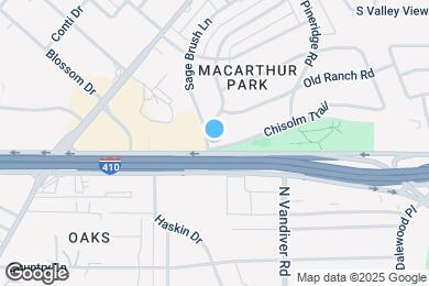 Map image of the property - 8502 Sagebrush Ln