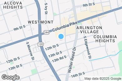 Map image of the property - 1100 S Highland St