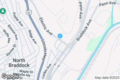 Map image of the property - 1580 Electric Ave