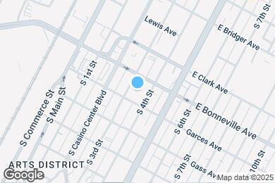 Map image of the property - 353 E Bonneville Ave