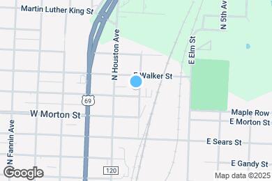 Map image of the property - 129 E Bond St