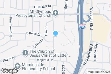Map image of the property - 4019 S Olympic Way