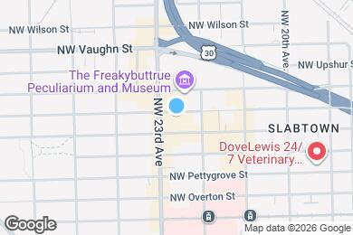 Map image of the property - Savier Street Flats