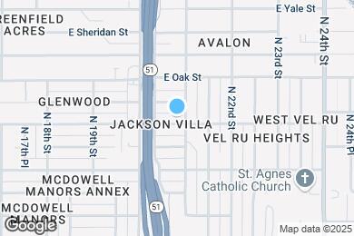 Map image of the property - 2040 E Monte Vista Rd