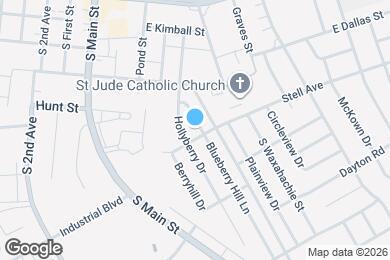 Map image of the property - 424 Blueberry Hill Ln