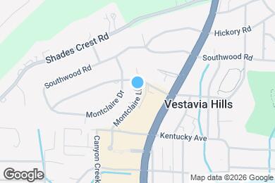 Map image of the property - 1884 Montclaire Ln