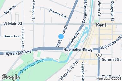 Map image of the property - 207 S Mantua St