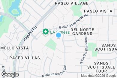 Map image of the property - 7350 N Vía Paseo Del Sur