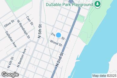 Map image of the property - 1420 N 3rd St