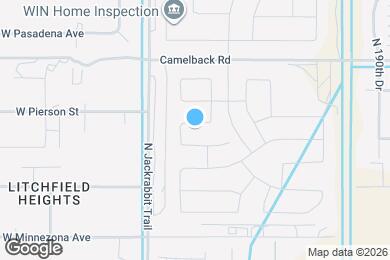 Map image of the property - 19431 W Pierson St