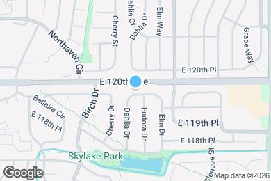 Map image of the property - 4879 E 119th Ct