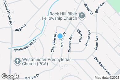 Map image of the property - 1059 McDow Dr