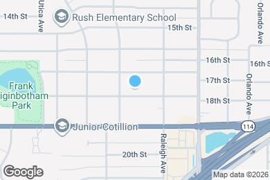 Map image of the property - 4512 18th St