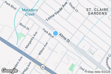 Map image of the property - 3773 Park Blvd