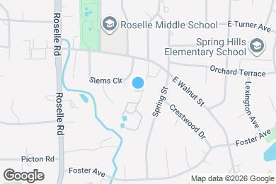 Map image of the property - 624 Rush St