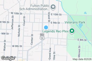 Map image of the property - 304 NE 8th St