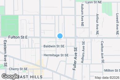 Map image of the property - 1110 Fulton St E