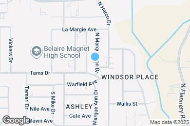 Map image of the property - 1531 N Marque Ann Dr