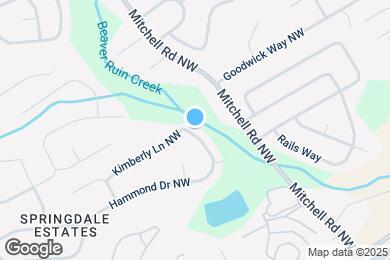 Map image of the property - 5616 Hammond Dr NW