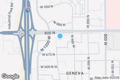 Map image of the property - 768 N 1060 W