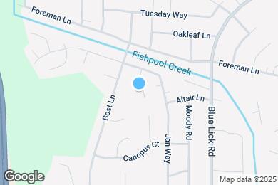 Map image of the property - 8408 Calm Ln