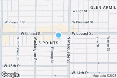 Map image of the property - 1728 Taylor St