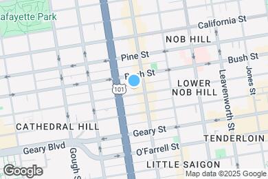Map image of the property - 1238 Sutter St