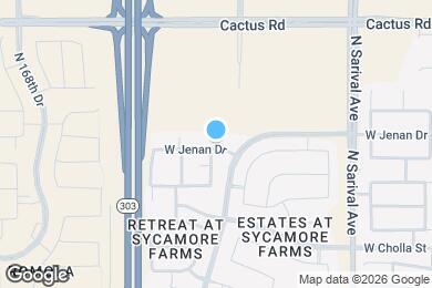 Map image of the property - 16524 W Jenan Dr
