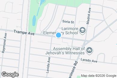 Map image of the property - 1130 Trampe Ave