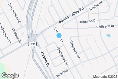 Map image of the property - 1029 S Haven