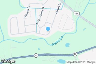 Map image of the property - 210 Athens Dr