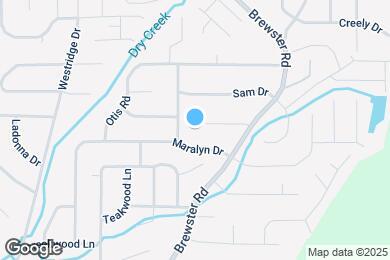 Map image of the property - 1701 Wendy Cir