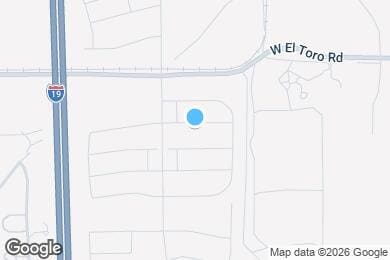 Map image of the property - 771 W Calle Caleta