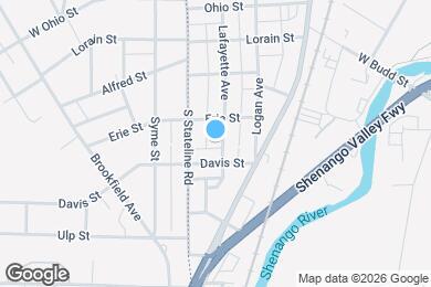 Map image of the property - 568 Lafayette Ave