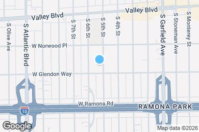 Map image of the property - 1703 S 5th St