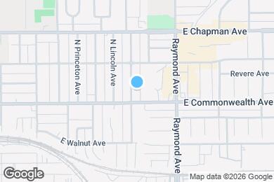 Map image of the property - 114 N Cornell Ave