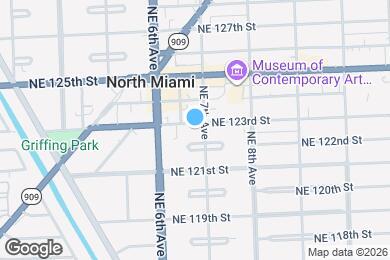 Map image of the property - 690 NE 123rd St