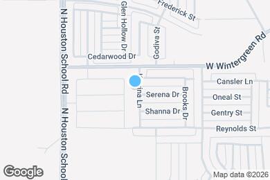 Map image of the property - 1805 Katrina Ln